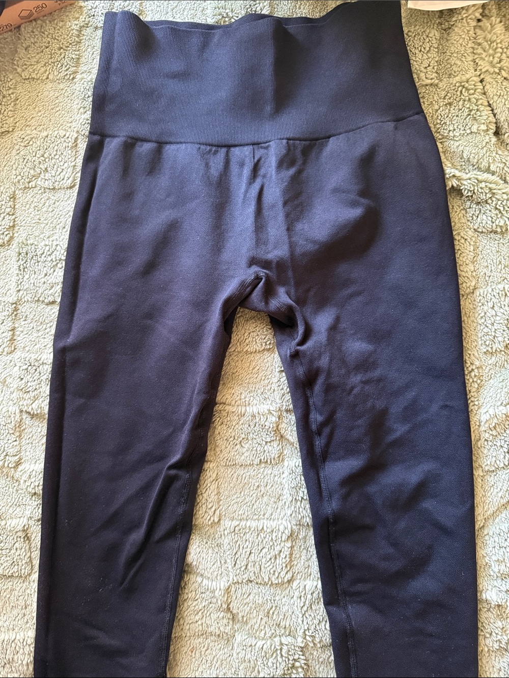 High-Waist Women's Leggings in Navy - Comfortable Stretch